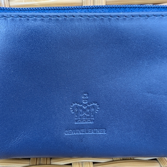 Union Jack Genuine Leather Wallet Pouch Bag Made For Historical Royal Palaces - Picture 3 of 12